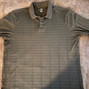 Haggar Men's XXL 100% Polyester Brown Long Sleeve